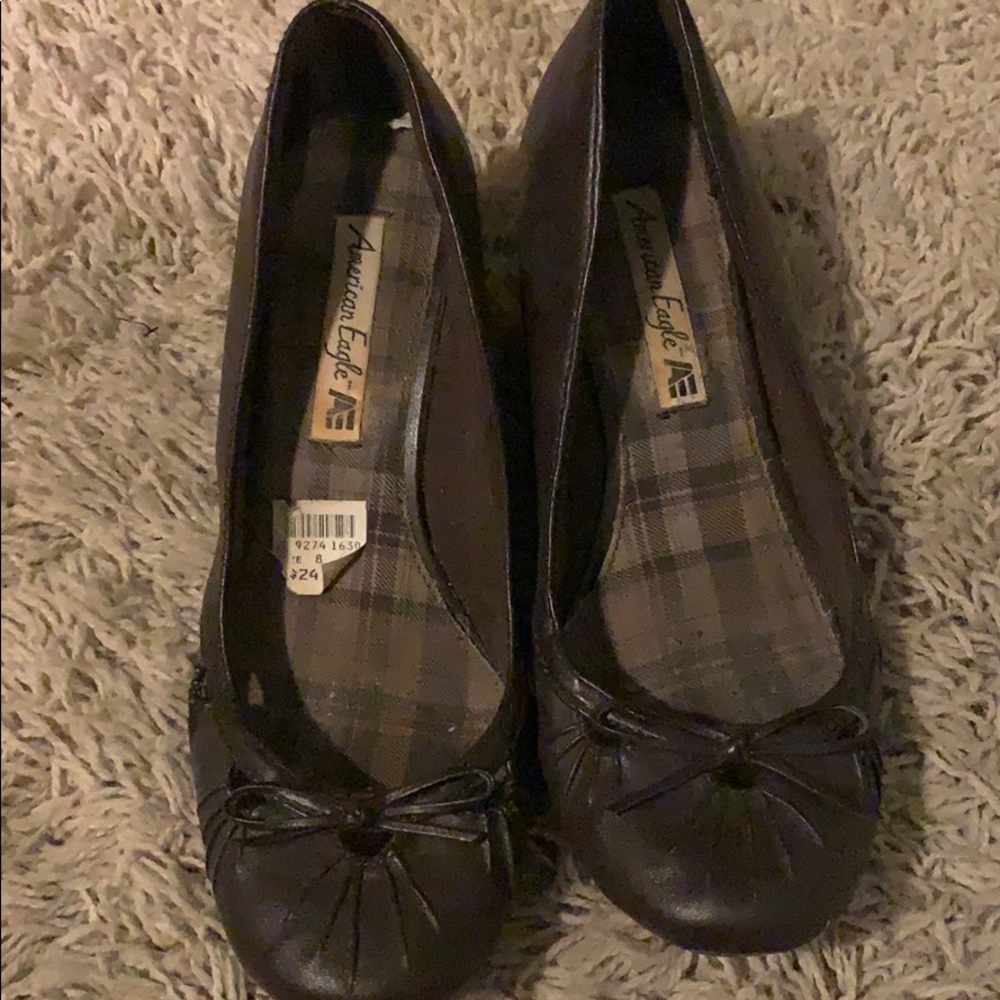 American Eagle Brown Wedges
